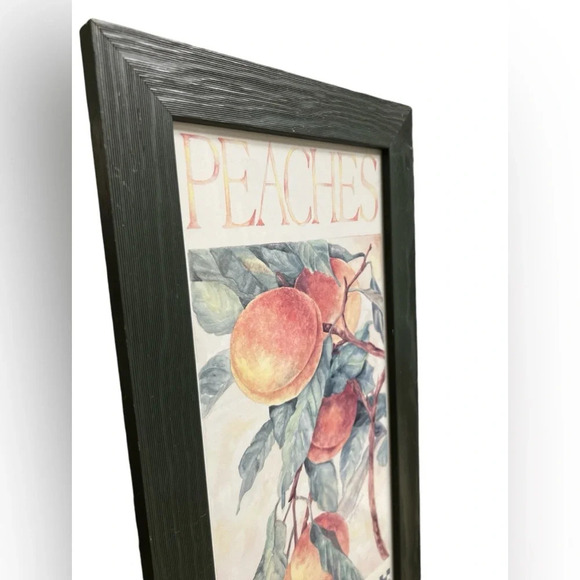 Peaches and cream vintage primitive folk art wall decor farm house - Picture 2 of 2